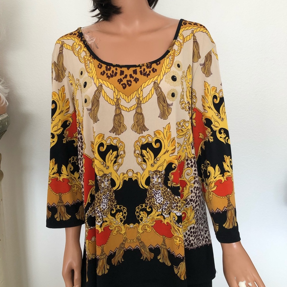 Anthony Original Tunic Leopard Designer Tassels
